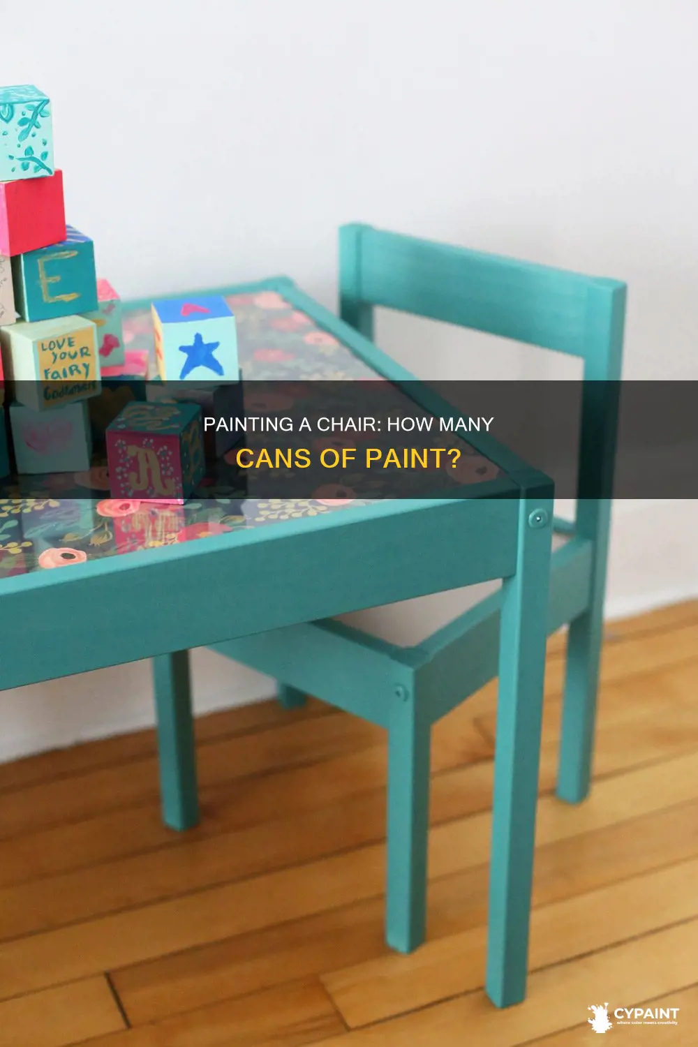 how many cans of paint to paint a chair