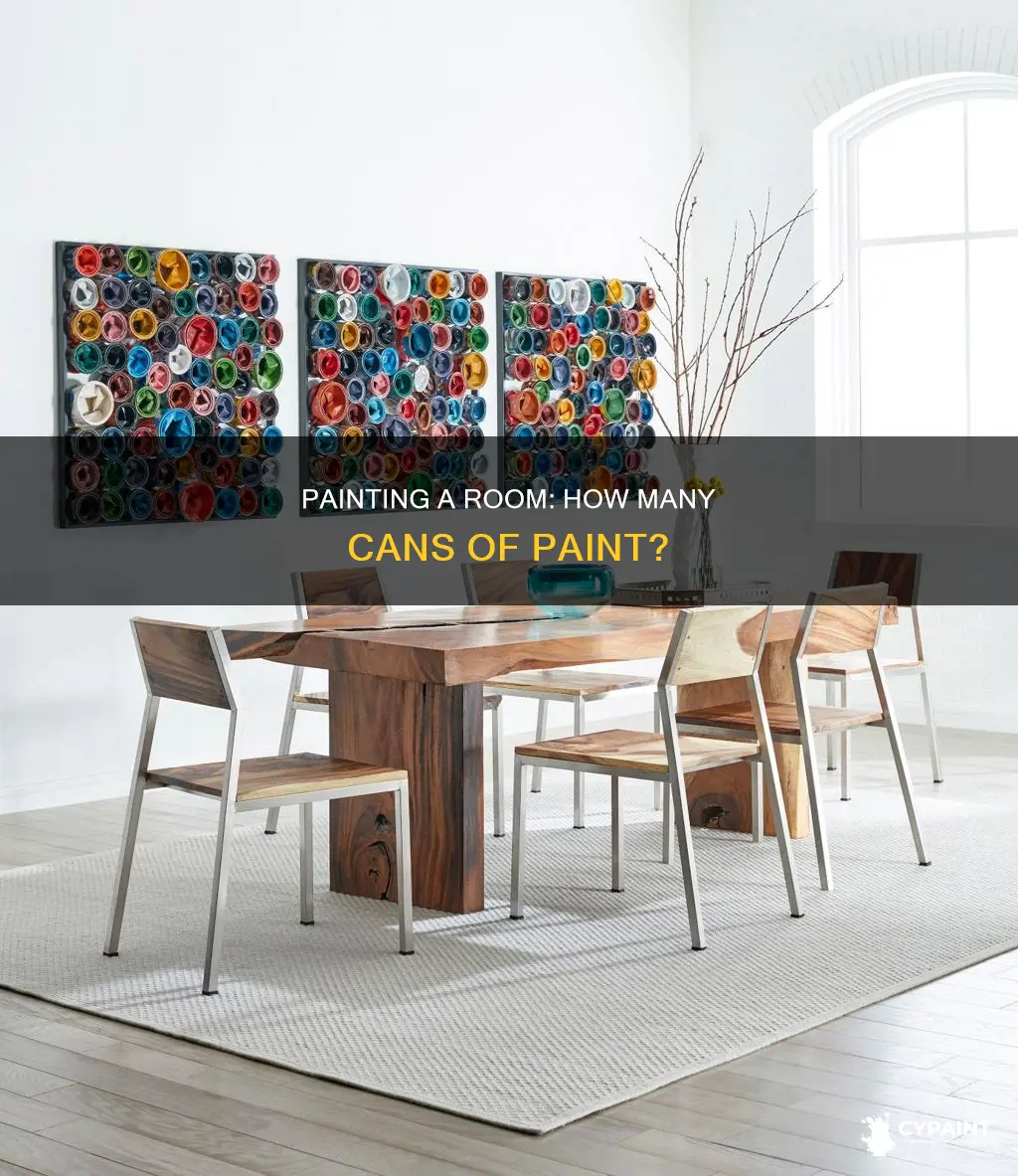 how many cans of paint to paint a room