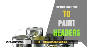 Estimating Paint Cans for Header Painting: A Practical Guide