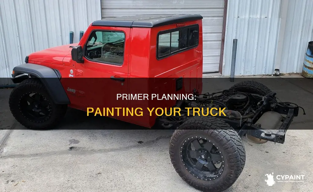 how many cans of primer to paint a truck