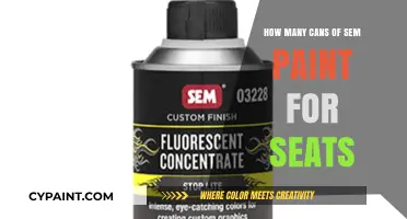 Revamping Your Ride: Estimating SEM Paint Cans for Seat Restoration