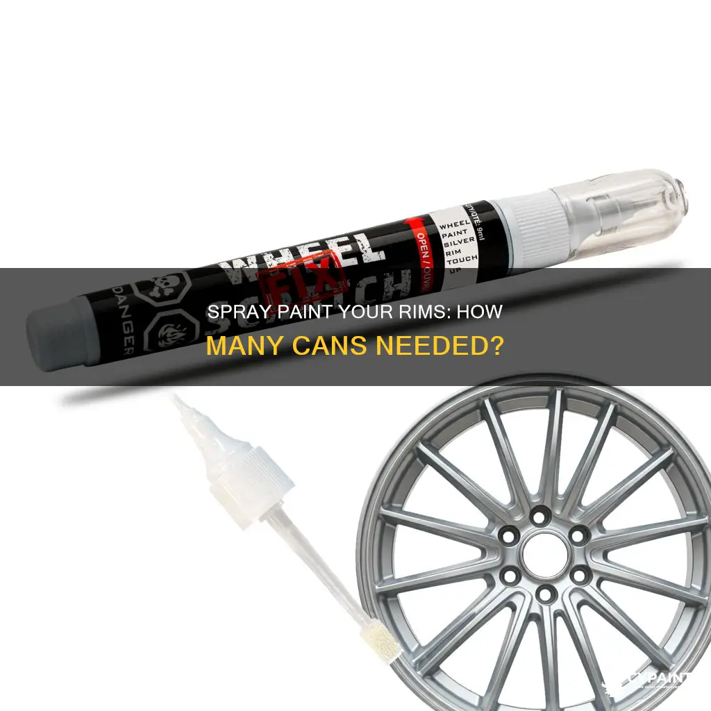 how many cans of spay paint to paint rims