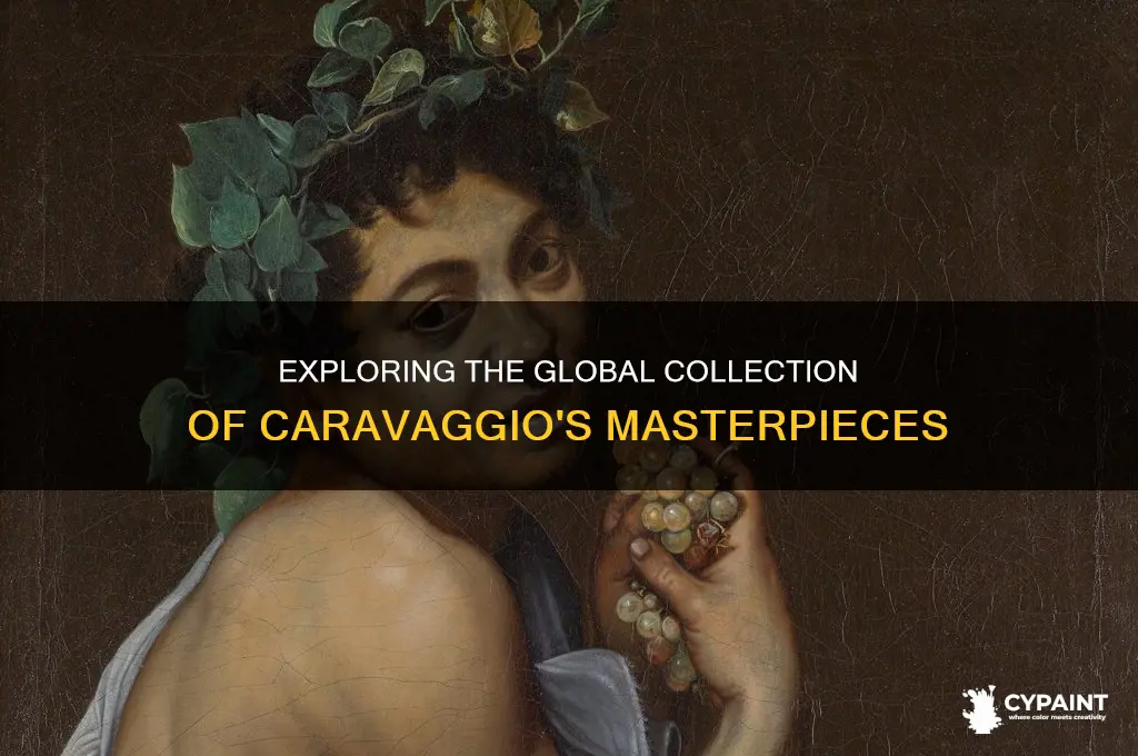 how many caravaggio paintings in the world