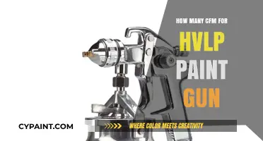 Choosing the Right CFM for Your HVLP Paint Gun: A Guide