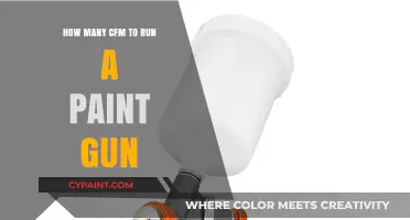 Optimal CFM Requirements for Efficiently Running a Paint Gun