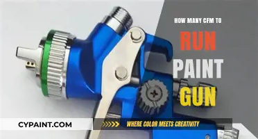 Optimal CFM for Paint Gun Efficiency: A Comprehensive Guide