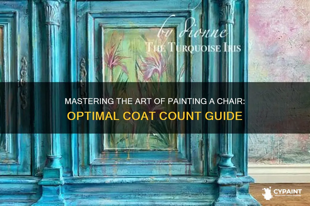how many coat paint on mater chair