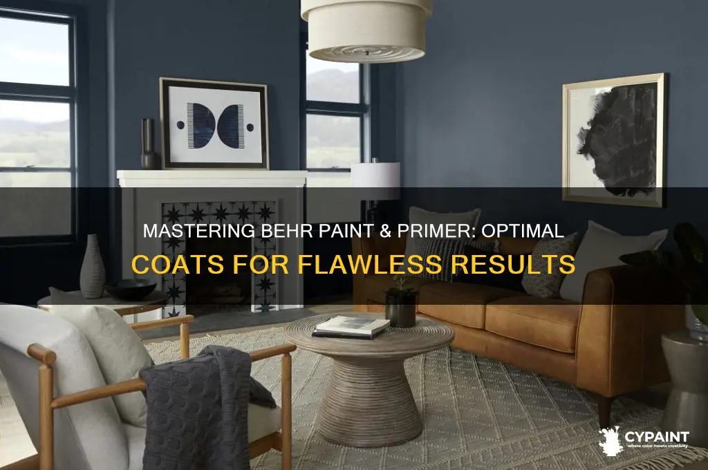 how many coats of behr paint and primer