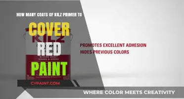 Mastering Kilz Primer: Optimal Coats to Conceal Red Paint Effectively