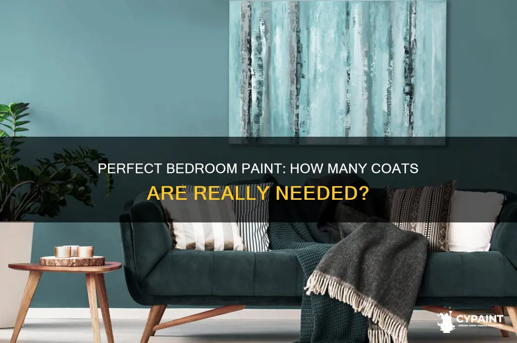 how many coats of paint for a bedroom