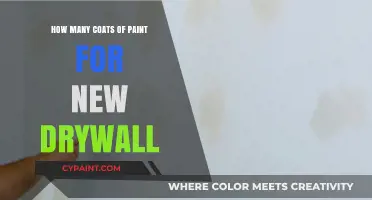 Perfect Paint Finish: Optimal Coats for New Drywall Surfaces