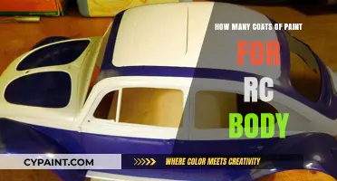Mastering RC Body Painting: Optimal Coats for Durability and Finish