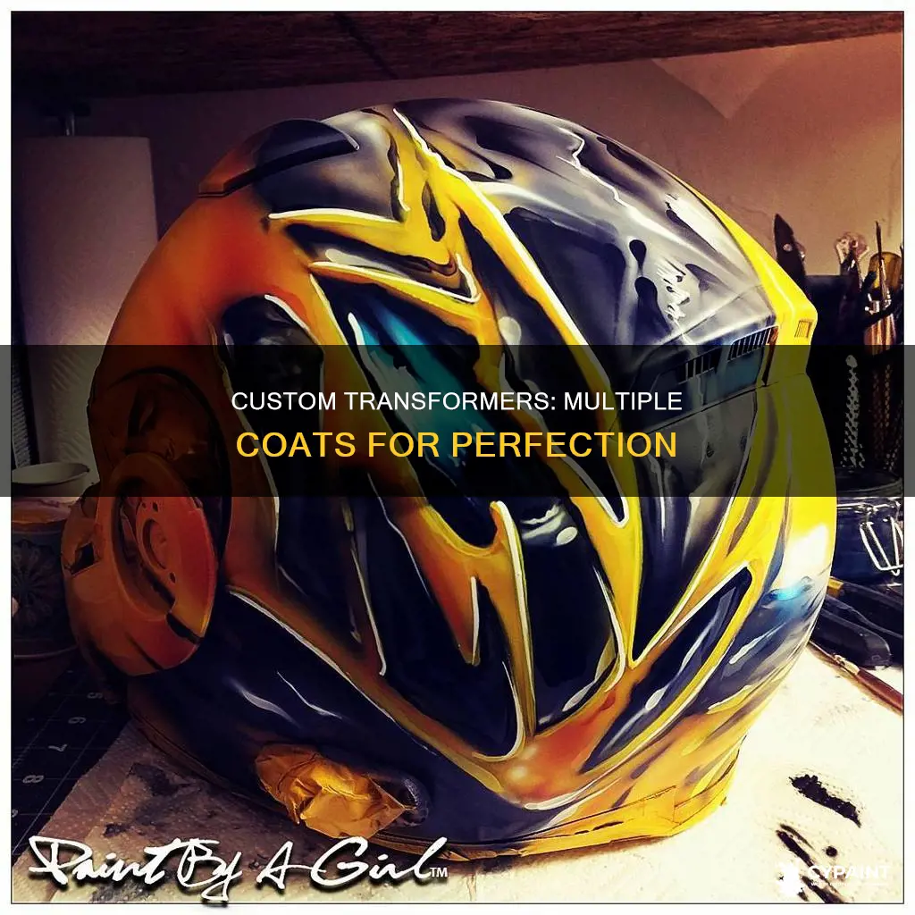 how many coats of paint on a custom transformer