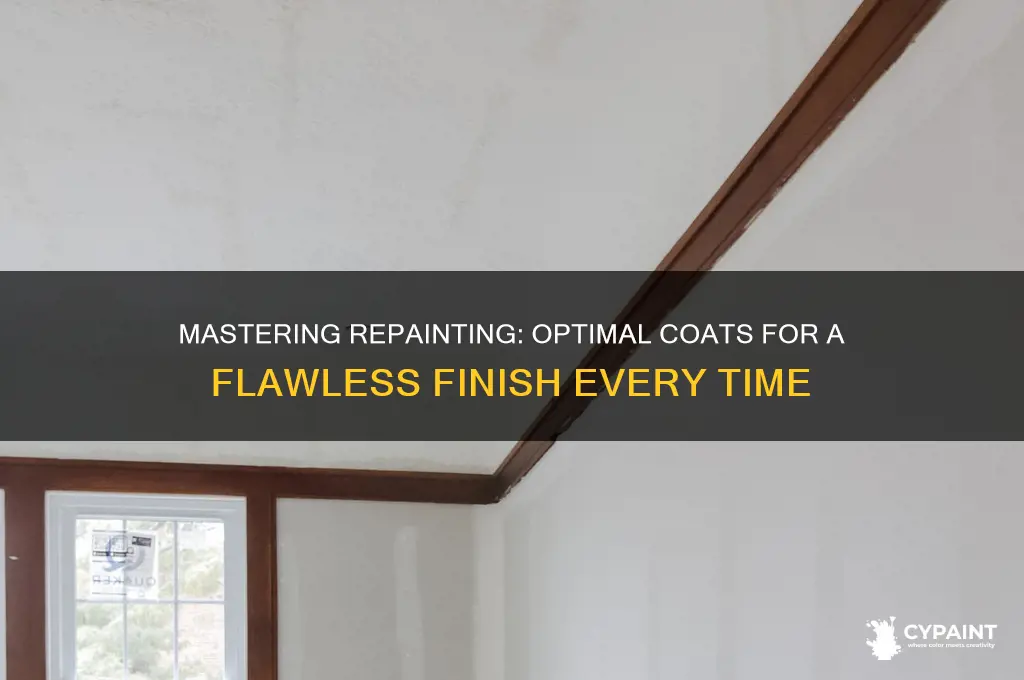how many coats of paint on a repaint