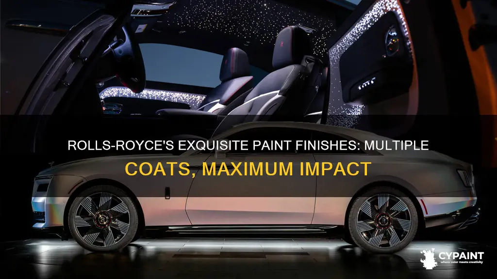 how many coats of paint on a rolls royce