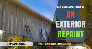 Exterior Repainting: The Right Number of Paint Coats