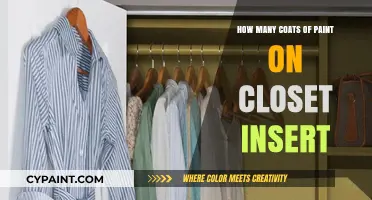 Perfect Paint Layers: Optimal Coats for Your Closet Insert Transformation