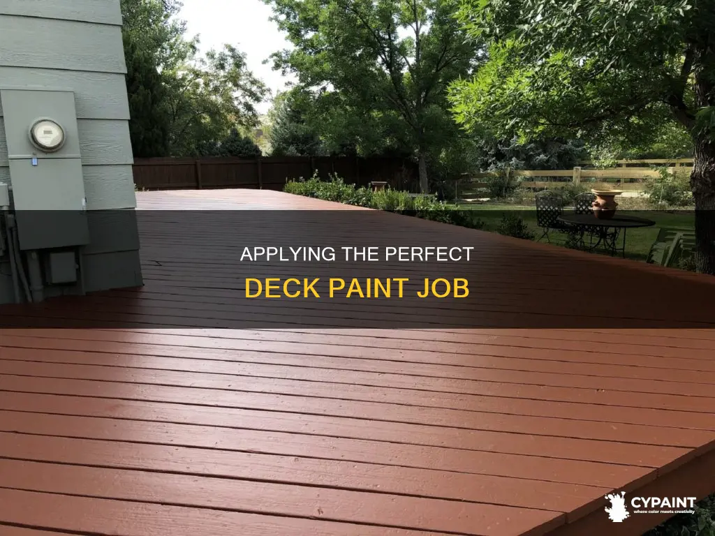 how many coats of paint on deck 2or 3