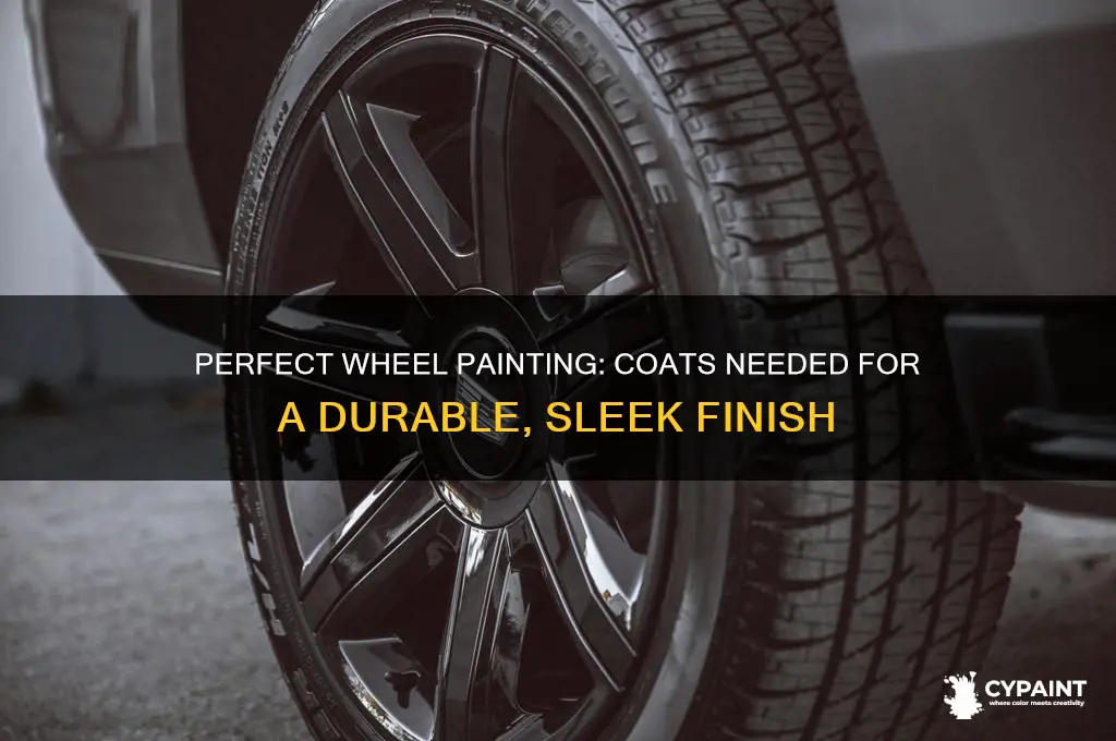 how many coats of paint on wheels