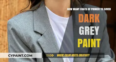 Coats of Primer Needed to Cover Dark Grey Paint: A Guide