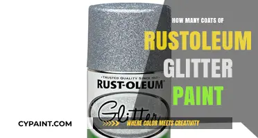 Perfecting Your Project: Optimal Coats of Rustoleum Glitter Paint