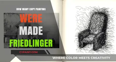 Exploring the Number of Friedlinger Copy Paintings Created
