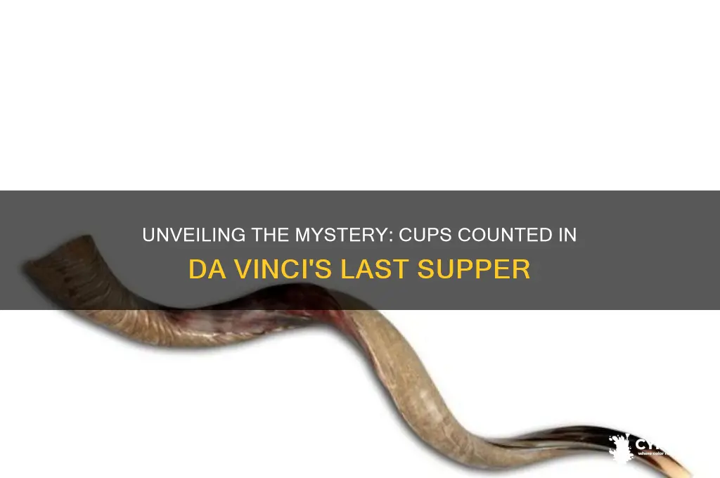 how many cups in the last supper painting