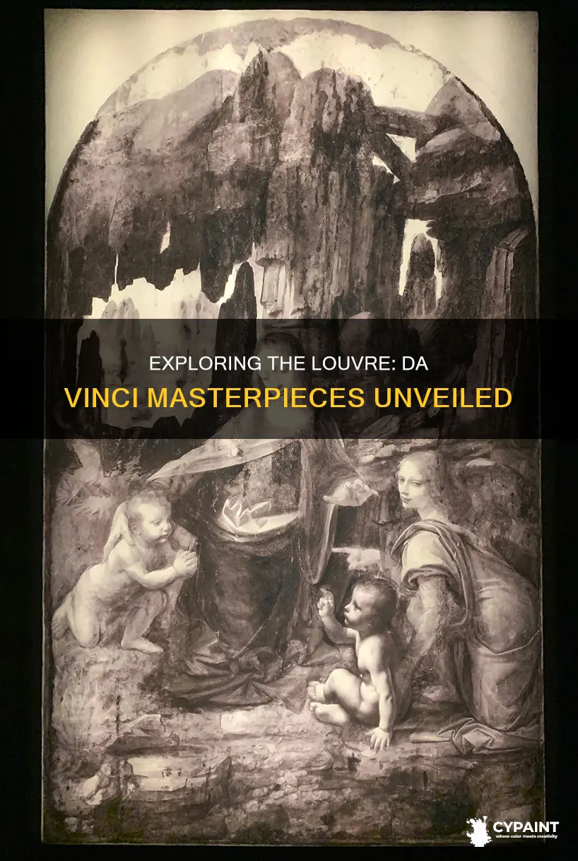 how many da vinci paintings are in the louvre