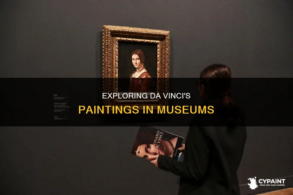 how many da vinci paintings are there in museums