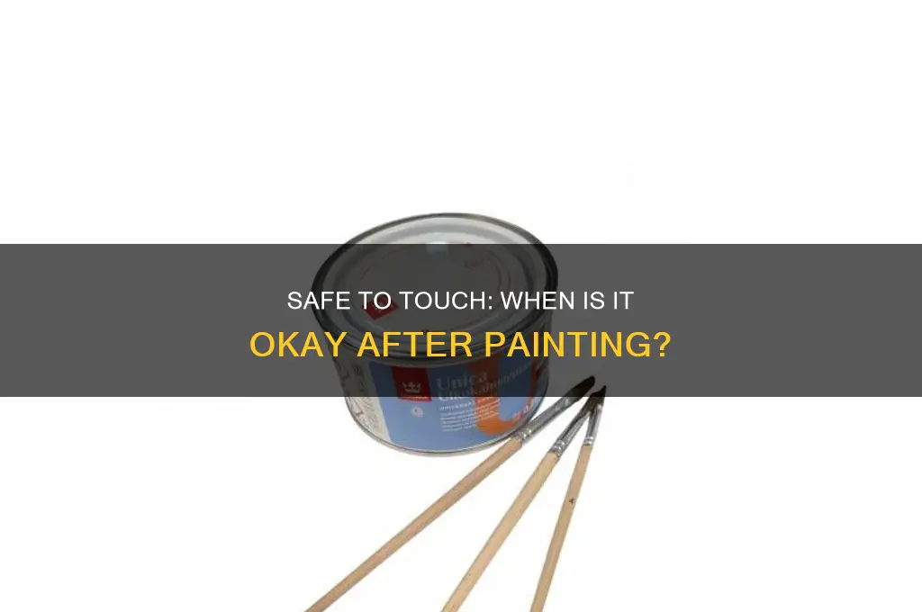 how many days after painting is it safe