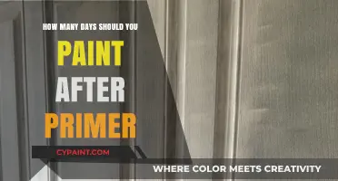 Optimal Painting Timeline: Days to Wait After Applying Primer