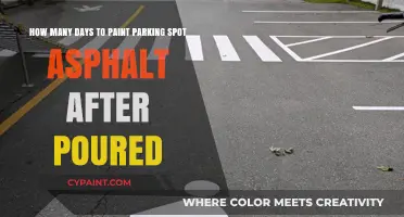 Optimal Timing for Painting Freshly Poured Asphalt Parking Spots