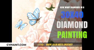 Unveiling the Sparkle: Diamond Count in 30x40 Paintings