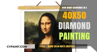 Unveiling the Sparkle: Diamond Count in 40x50 Paintings