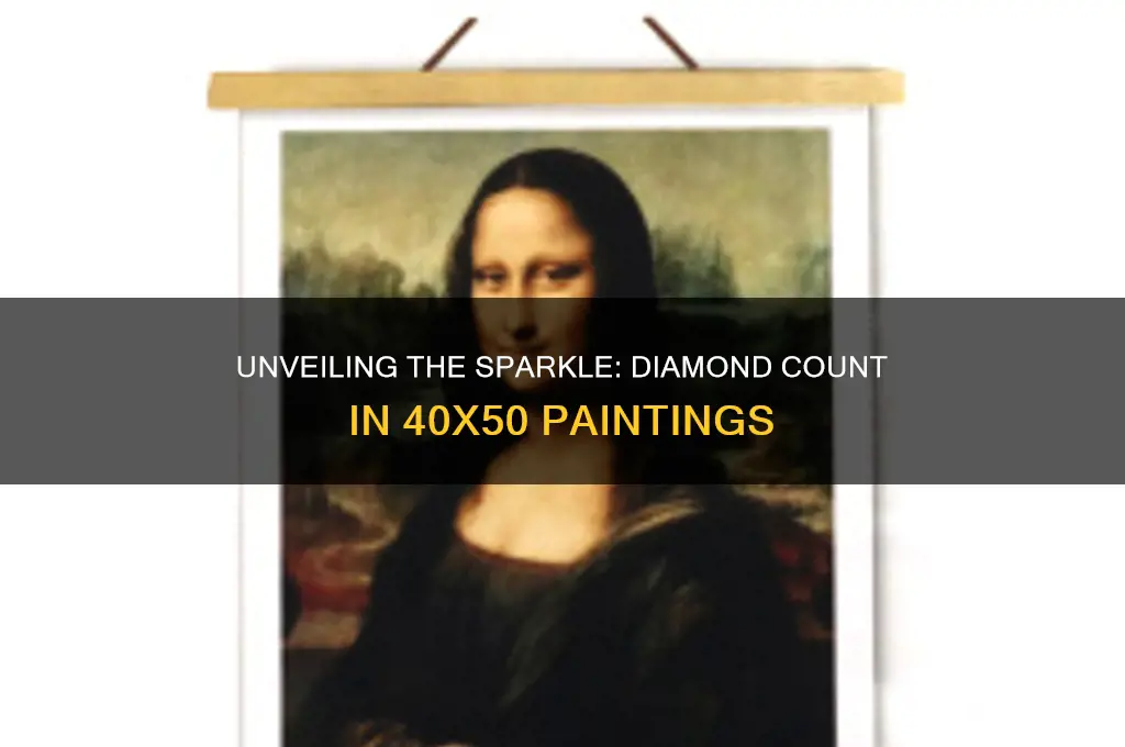 how many diamonds in a 40x50 diamond painting