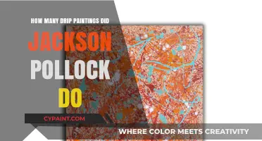 Exploring Jackson Pollock's Drip Painting Legacy: Quantity and Impact