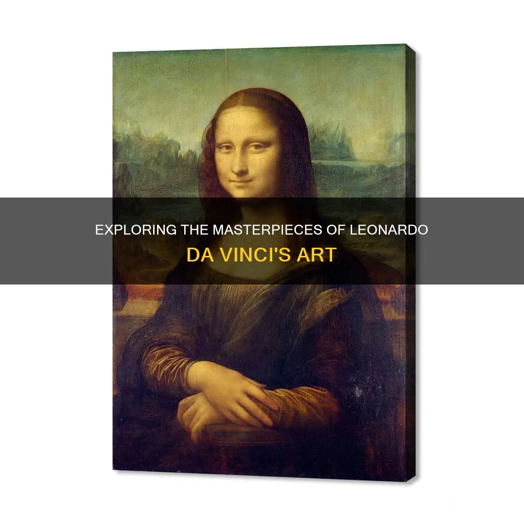 how many famous paintings did leonardo da vinci paint
