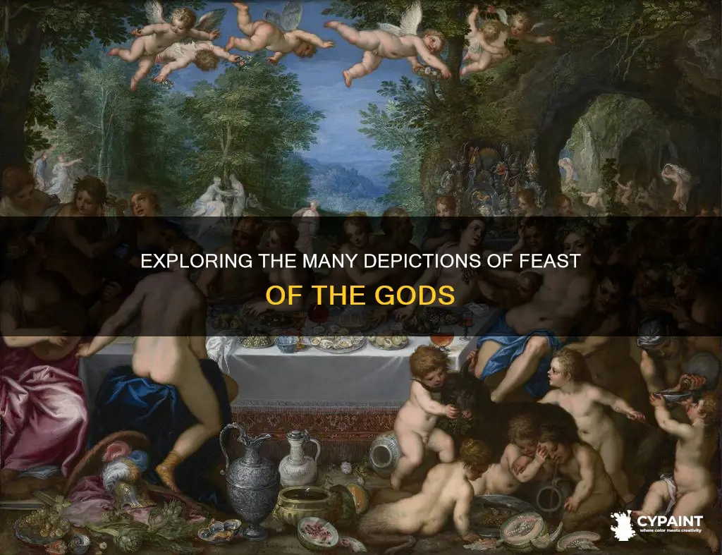 how many feast of the gods paintings are there