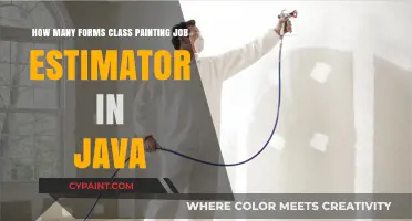 Estimating Java Class Forms: Painting Job Essentials