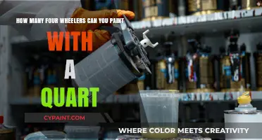 Estimating Four-Wheeler Painting Coverage with a Quart of Paint