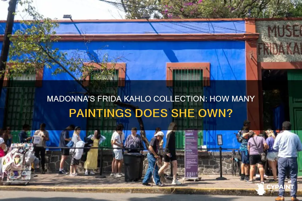 how many frida kahlo paintings does madonna have