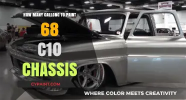 Painting a 68 C10 Chassis: Gallon Estimates and Tips