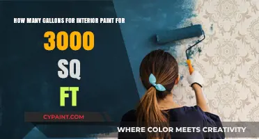 Interior Paint Guide: Estimating Gallons for 3000 Sq Ft Homes