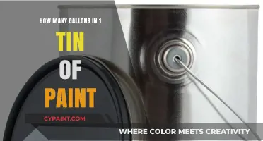 Understanding Paint Quantities: Gallons in a Standard Tin Explained