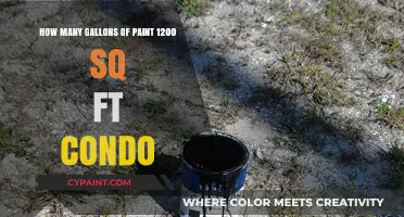 Painting a 1200 Sq. Ft. Condo: How Much Paint is Needed?