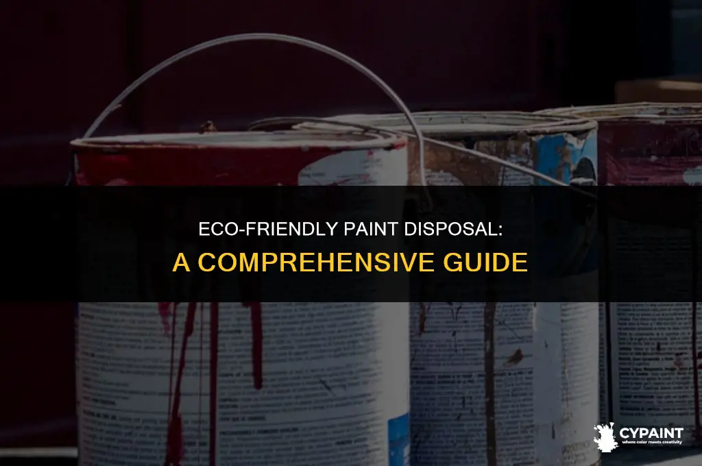 how many gallons of paint can be disposed