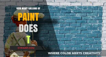 Calculating Paint Quantities: How Many Gallons Does T Require?