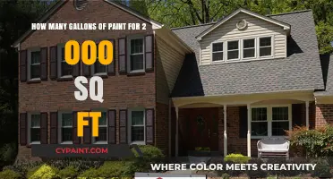 Painting a 2,000 Sq Ft Home: Gallon Estimates and Tips