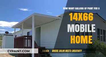 Painting a 14x66 Mobile Home: Gallon Estimates and Tips