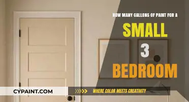 Painting a Small 3-Bedroom Home: Estimating Gallons Needed